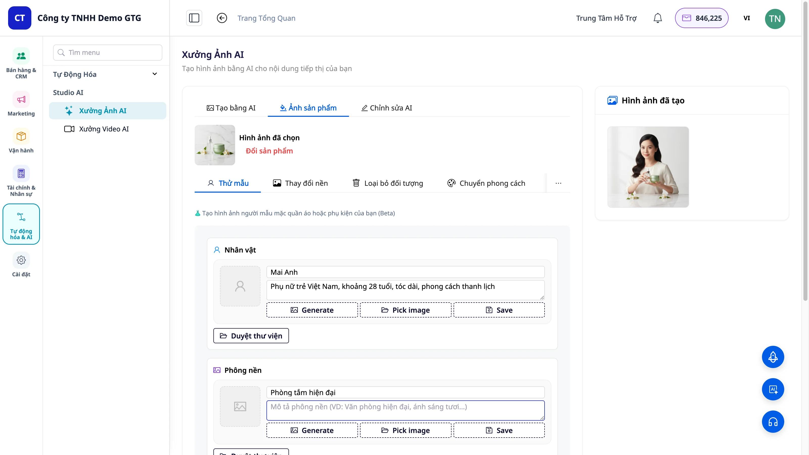 Create AI-generated Product Try-on Images